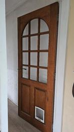 Stompe binnendeur inclusief glas, Ophalen, 80 tot 100 cm, Binnendeur, Minder dan 200 cm