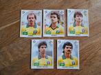 Panini WK 90 Brazilië, Ophalen of Verzenden, Zo goed als nieuw, Meerdere stickers