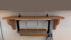 Kadopapierhouder /afroller onder plank. Aan wand of toonbank, Ophalen of Verzenden, Gebruikt