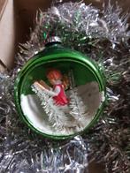 Oude diorama kerstbal, Diversen, Kerst, Ophalen of Verzenden