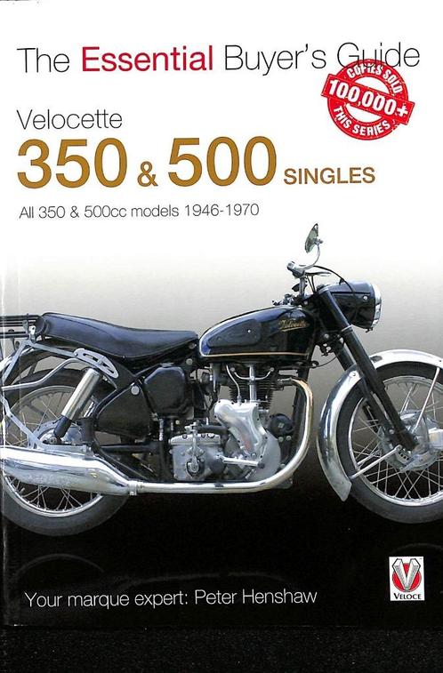 Velocette 350 & 500 Singles, Motoren, Handleidingen en Instructieboekjes, Overige merken, Verzenden