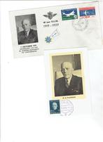 Dr.A. Plasman maximumkaart en fdc envelop, Verzenden, Na 1940, Gestempeld