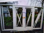 2 x kozijn met dubbele tuindeuren