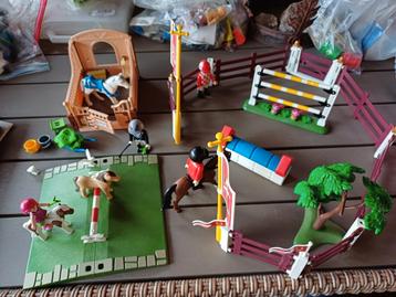 Playmobil leuke Paarden manege rijbak. Leuke set. T.e.a.b. beschikbaar voor biedingen