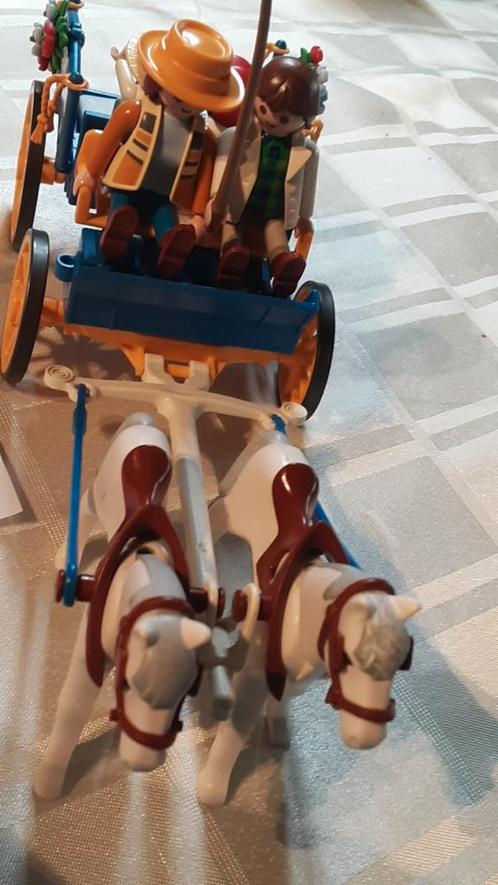 4193 wasstraat 3119 koets 3249 jeep+ trailer, Kinderen en Baby's, Speelgoed | Playmobil, Zo goed als nieuw, Complete set, Ophalen of Verzenden