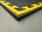 Tatami vechtsport vloer matten 1000x1000x26 geel zwart, Ophalen of Verzenden, Nieuw