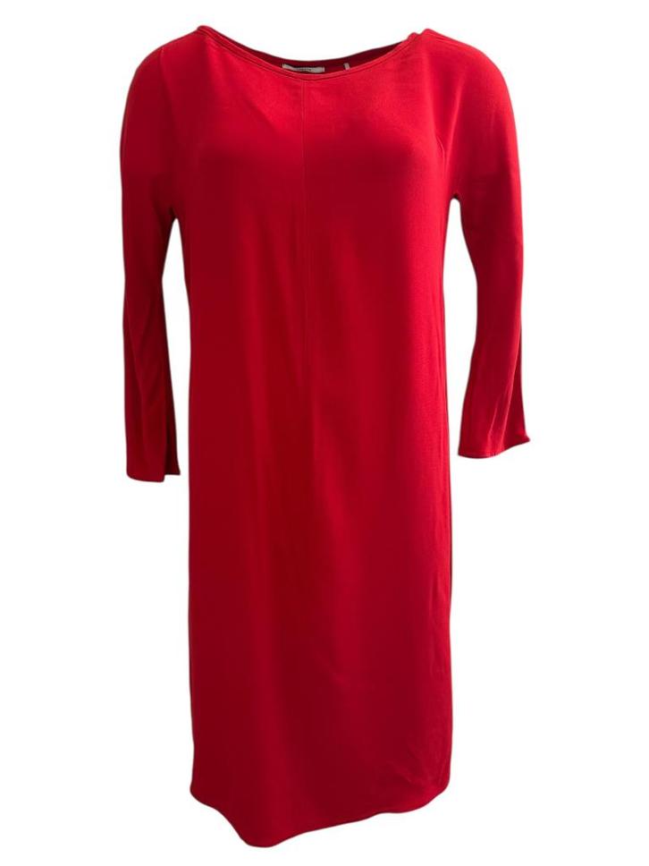 Vanilia jurk S, Kleding | Dames, Jurken, Zo goed als nieuw, Rood, Boven de knie, Ophalen of Verzenden