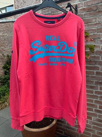 Superdry trui sweater met lange mouwen - Maat M - Roze beschikbaar voor biedingen