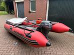 QuickSilver 4.30 opknapper met 6pk Yamaha 2cil 4takt, Watersport en Boten, Rubberboten, Ophalen, Quicksilver, Gebruikt, Hout