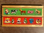 Vintage Simplex Puzzel - Jaren 70, 2 tot 4 jaar, Gebruikt, Ophalen of Verzenden, Van hout