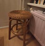 Rotan krukje, Huis en Inrichting, Ophalen of Verzenden, Zo goed als nieuw, Hout