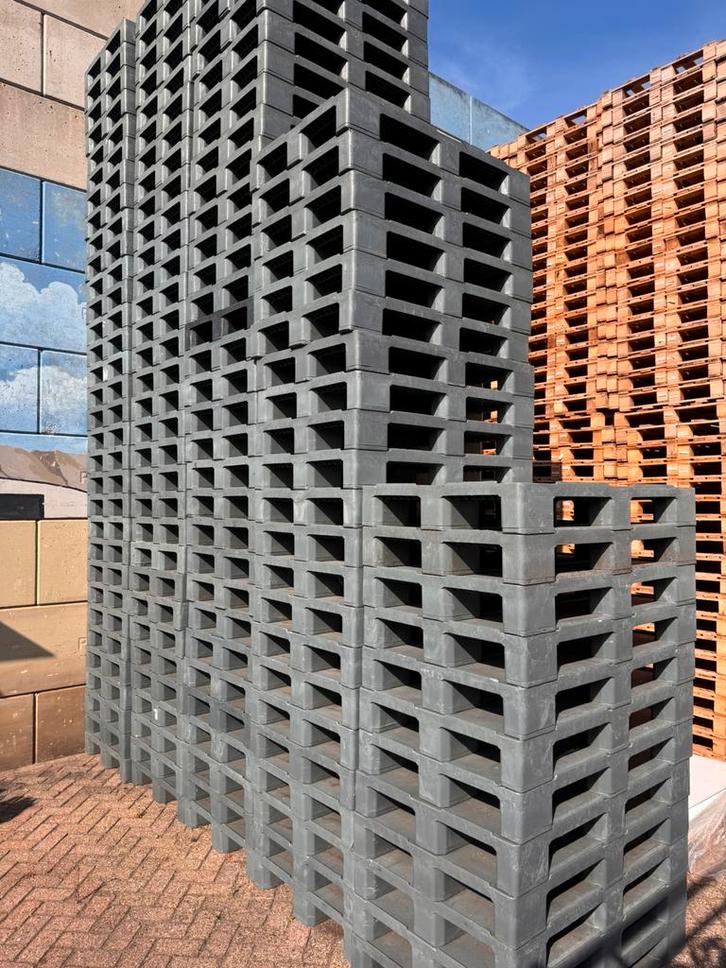 Zware kunststof pallets 80x120 steenpallets, Tuin en Terras, Tuinbanken, Kunststof, Ophalen
