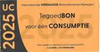 Consumptie Bon Vierdaagse Nijmegen, Ophalen of Verzenden, Overige soorten, Nederland, Overige typen