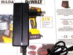 GAS-210700 HiLDA 21V 0.7A 15W Adapter Li-ion Oplader DeWALT, Ophalen of Verzenden, Zo goed als nieuw