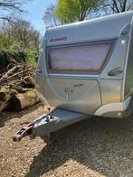 Dethleffs Lifestyle 510TK 2005 Unico Verona luifel en mover, Caravans en Kamperen, Rondzit, Bedrijf, Dwars-stapelbed, Schokbreker
