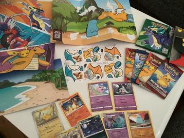 Nieuw Pokemon kaarten stickers…. beschikbaar voor biedingen
