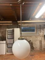 Vintage glazen bol hanglamp, Antiek en Kunst, Ophalen