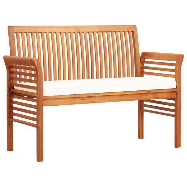 Tuinbank 2-zits met kussen 120 cm €139, Tuin en Terras, Tuinmeubel-accessoires, Nieuw, Ophalen of Verzenden