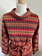 King Louie maat XL Dita dress rood goud 2442, Maat 46/48 (XL) of groter, Ophalen of Verzenden, Zo goed als nieuw, Knielengte