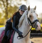 Kep italia antraciet, Dieren en Toebehoren, Dames, Gebruikt, Dressuur, Ophalen of Verzenden