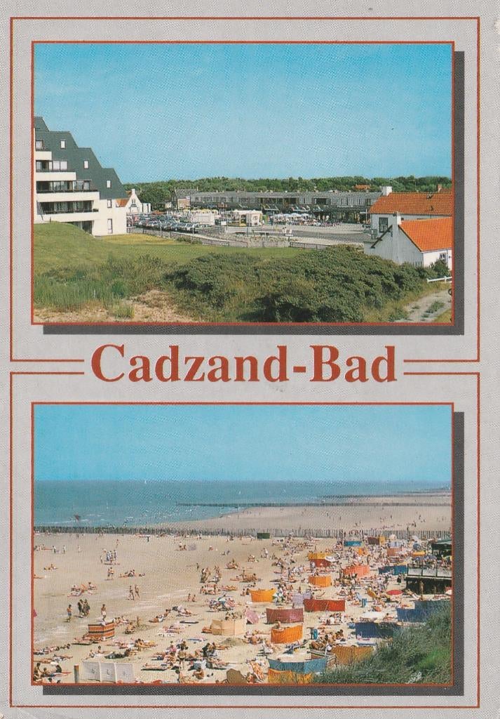 CADZAND BAD Hotel Winkelgalerij Strand, Verzenden, 1980 tot heden, Gelopen, Zeeland