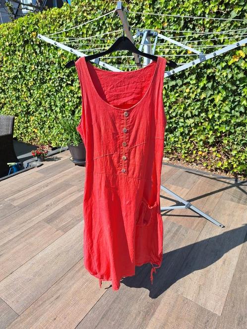 HEEL LEUK ZOMERJURKJE  38/40, Kleding | Dames, Jurken, Zo goed als nieuw, Maat 38/40 (M), Blauw, Ophalen