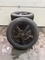 4x100 RC30 Velgen met Dunlop Winterbanden, Ophalen, Gebruikt, 16 inch, Banden en Velgen