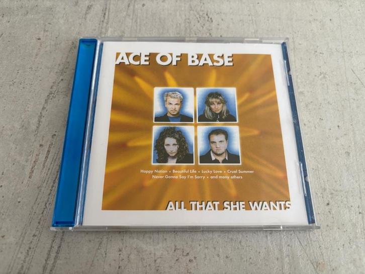 Ace Of Base - All That She Wants Greatest Hits, Cd's en Dvd's, Cd's | Dance en House, Zo goed als nieuw, Dance Populair, Ophalen of Verzenden