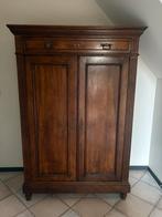 Antieke eikenhouten garderobe kast, Ophalen