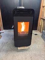 Pelletkachel incl. afvoer, Huis en Inrichting, Kachels, Ophalen, Gebruikt, Pelletkachel, Vrijstaand