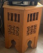 Oosterse tafels 2 grote en 2 bijzettafels, Ophalen, 50 tot 100 cm, Rond, 50 tot 100 cm