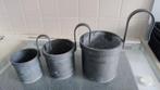 3 Maatkannen tin, Antiek en Kunst, Antiek | Tin, Ophalen of Verzenden