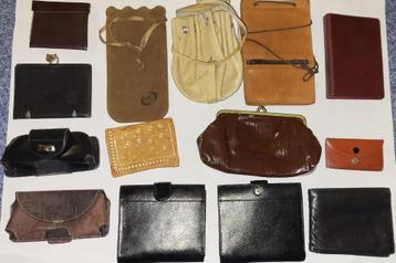 retro vintage Portemonnee .portemonnees etuis (2) tasjes tas beschikbaar voor biedingen