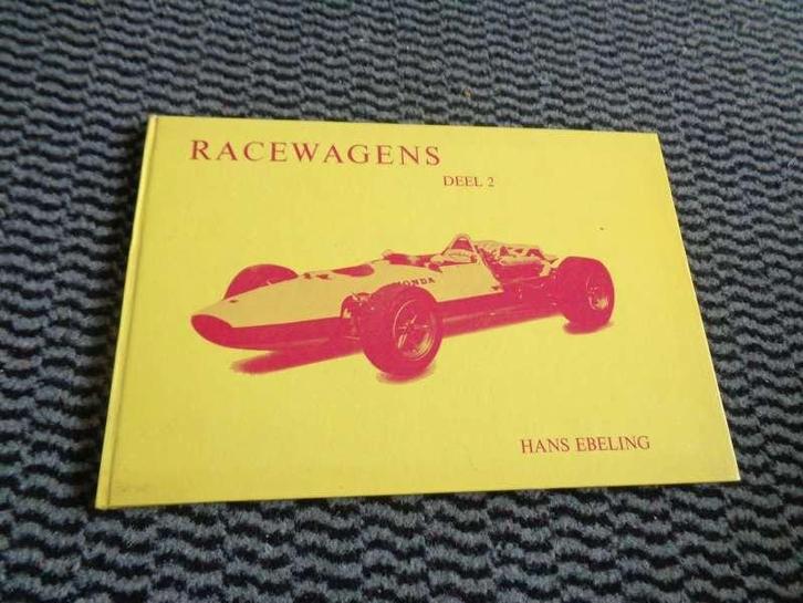 Racewagens Deel 2 - Hardcover Vintage NL Boek - Druk 1967, Boeken, Auto's | Boeken, Gelezen, Algemeen, Verzenden