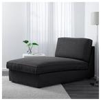 IKEA Kivik Chaise Longue antraciet 2 stuks, Huis en Inrichting, Banken | Sofa's en Chaises Longues, Hout, Minder dan 150 cm, 150 cm of meer