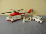 Lego 386 trauma helikopter met ambulance (uit 1976), Ophalen of Verzenden, Gebruikt