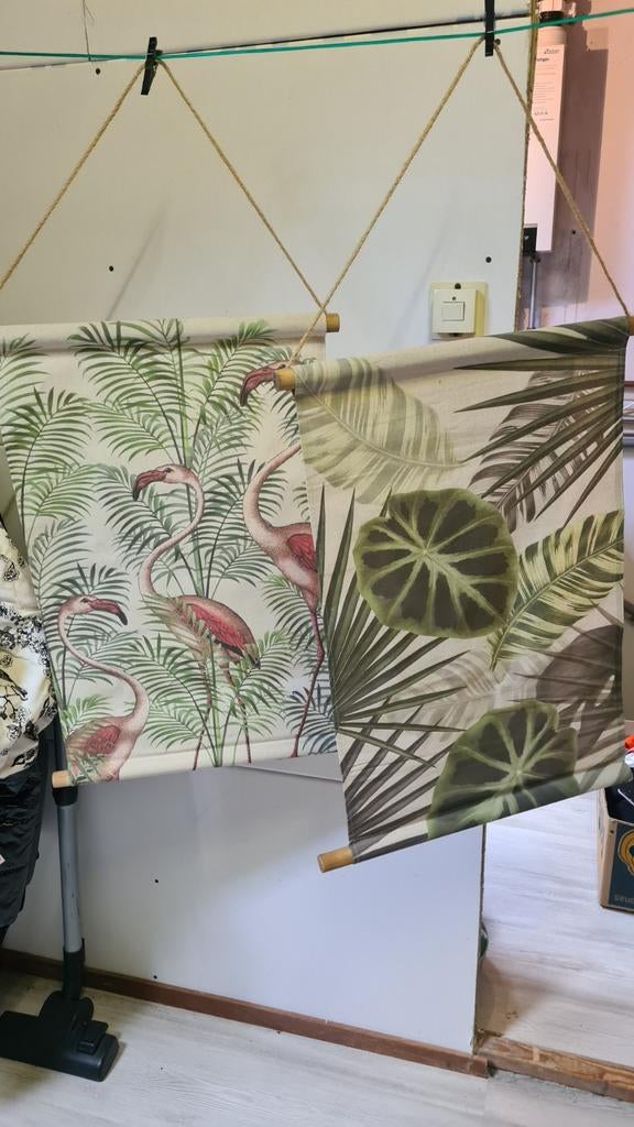 Twee wanddecoratie ., Ophalen, Zo goed als nieuw