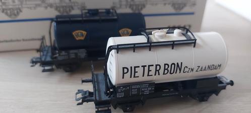 2 dlg Märklin Pieter Bon ketelwagenset artnr 48542 in ovp, Hobby en Vrije tijd, Modeltreinen | H0, Zo goed als nieuw, Wagon, Wisselstroom