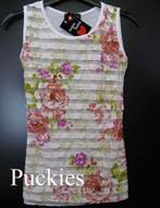 Maat 134/140 Gebloemde top Sugar Babe *NIEUW* (8916), Meisje, Nieuw, Ophalen of Verzenden, Shirt of Longsleeve