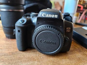Canon EOS 750d en Tamron 18-200mm lens beschikbaar voor biedingen