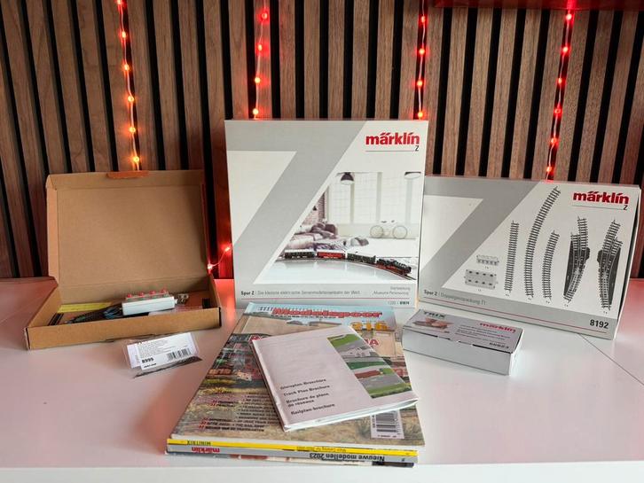 Märklin z-spoor div. items (81874, 8191, 8192, 66623, 8999), Hobby en Vrije tijd, Modeltreinen | Overige schalen, Nieuw, Treinset