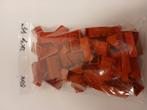 50x Lego dakpan rood 2x45 graden, Ophalen of Verzenden, Zo goed als nieuw