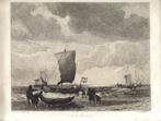Léon Gaucherel naar Willem van de Velde ets "A Scheveningue:, Antiek en Kunst, Ophalen