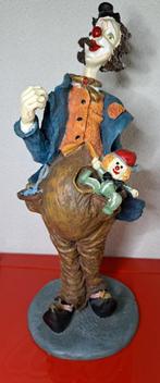 Mooi beeld van een clown van 29 cm groot als nieuw, Verzamelen, Beelden en Beeldjes, Ophalen of Verzenden, Zo goed als nieuw, Mens