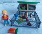 Playmobil 6140 Konijnenhok met Buitenren IV, Ophalen of Verzenden, Gebruikt, Complete set