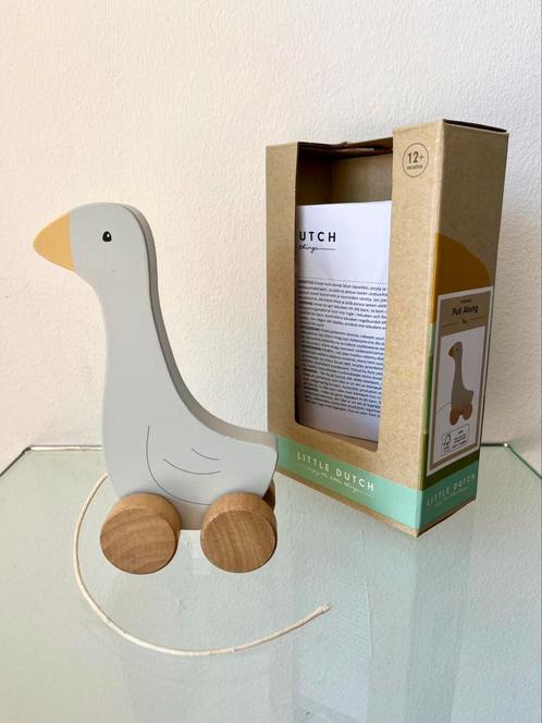 Little Dutch goose gans trekdier hout, Kinderen en Baby's, Speelgoed | Houten speelgoed, Zo goed als nieuw, Duw- of Trekspeelgoed