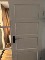 Volledig houten paneeldeuren, 1 x links 1 x rechtsdraaiend, Doe-het-zelf en Verbouw, Deuren en Horren, Ophalen, Gebruikt, Binnendeur