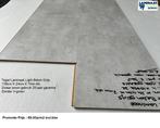 Tegel Laminaat Light Beton Grijs Zonder V-groev €9,95p/m2, 75 m² of meer, Nieuw, Ophalen of Verzenden, Grijs