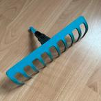 Gardena hark, 25 cm, gebruikt combi systeem, Ophalen of Verzenden, Zo goed als nieuw, Hark