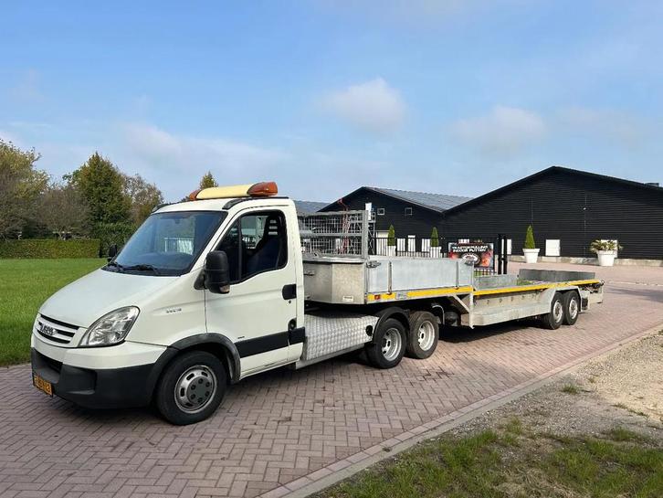 Iveco Daily 35C18 Be trekker - be oplegger kuip 10540 kg laa, Auto's, Bestelauto's, Bedrijf, Centrale vergrendeling, Cruise Control